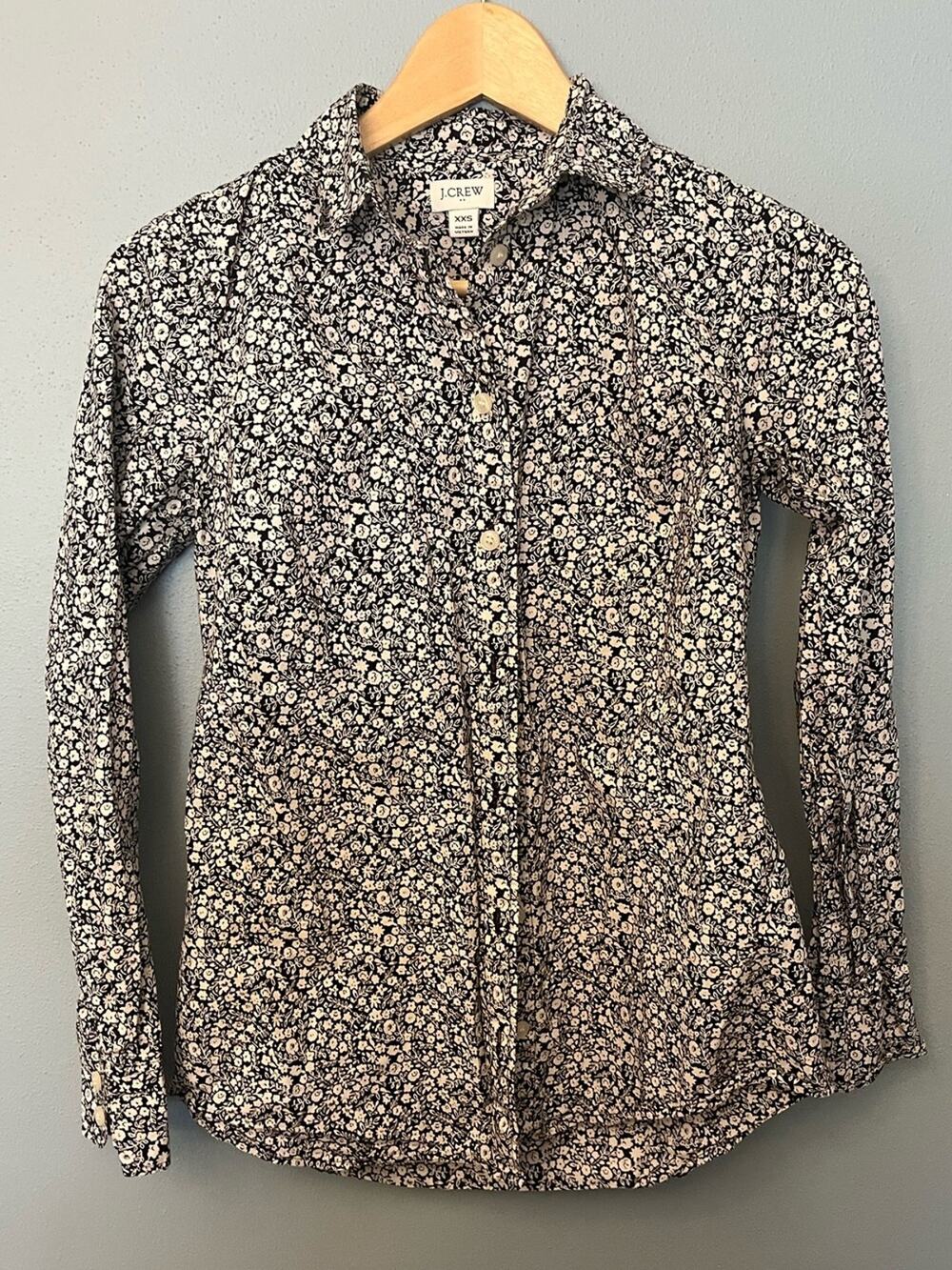 J.Crew Floral Button-Up Shirt